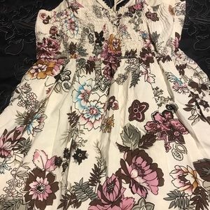 Fire Los Angeles Flower Short Dress Size M
